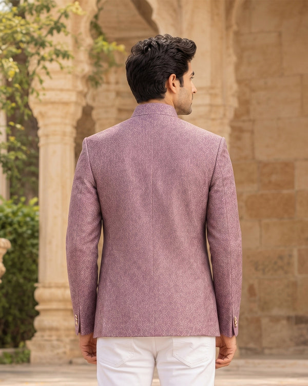 Men’s Premium Printed Bandhgala Jacket