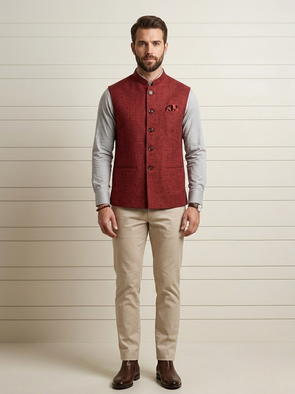 Rust Red Modi Jacket