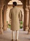 Royal Gold Embroidered Sherwani